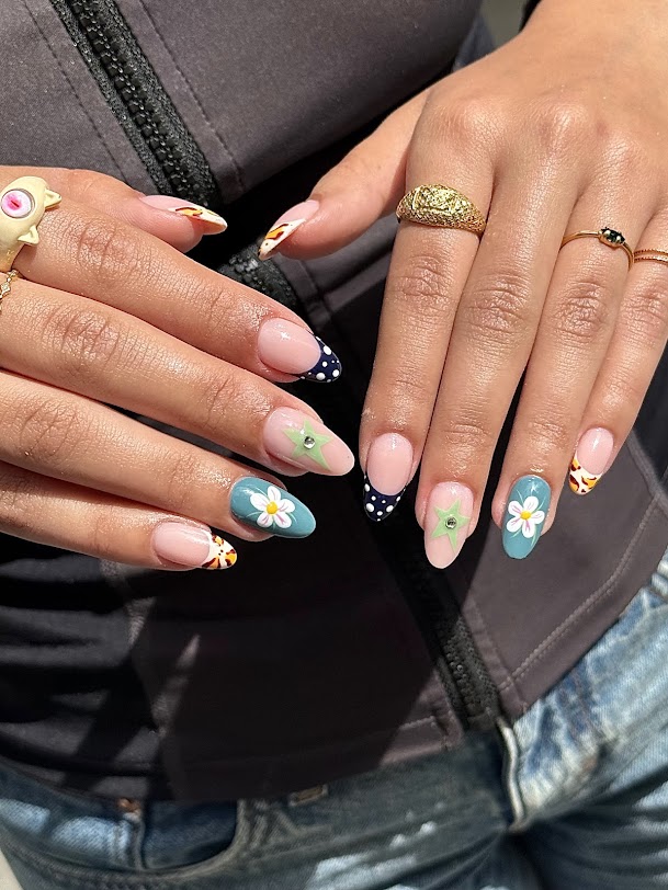 Minimal manicure with natural finish